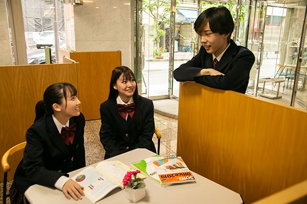 自分のペースで頑張り、楽しめる学校生活