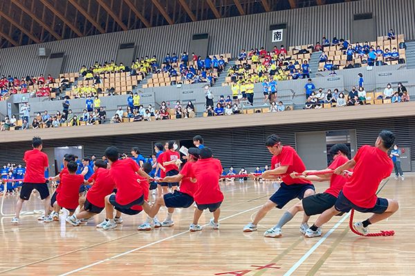 全日制課程と中学校との合同実施の体育祭