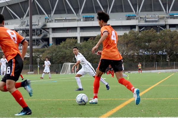 男子サッカーと勉強の両立が叶う