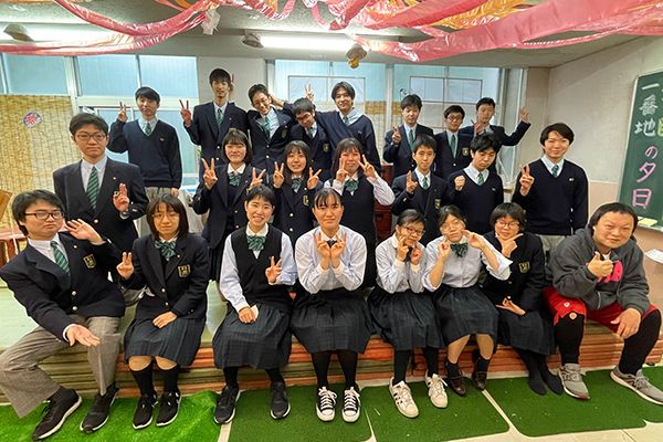 校内装飾までとことん楽しめる文化祭