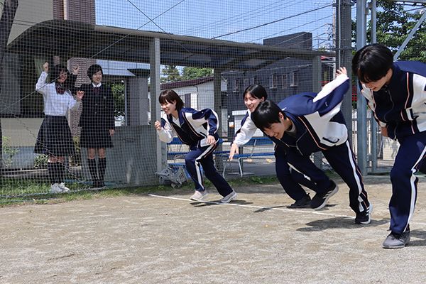 クラス対抗で全力で盛り上がれる体育祭
