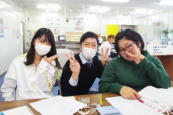 小人数でアットホームな良さがある