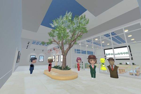 オンライン上で出会う仲間と楽しい学校生活