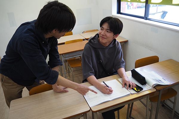 集団行動が苦手な生徒へのサポートが万全