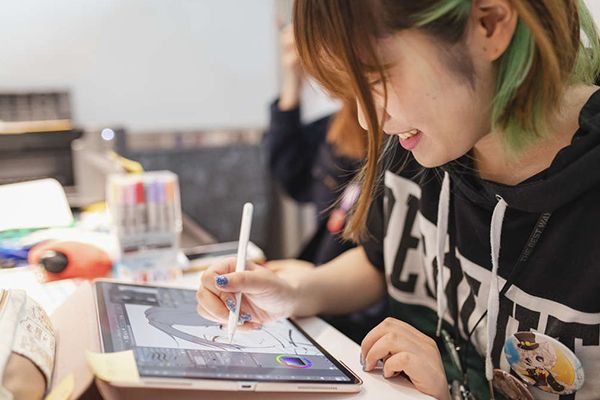 専門学校の憧れの先輩からやる気がもらえる