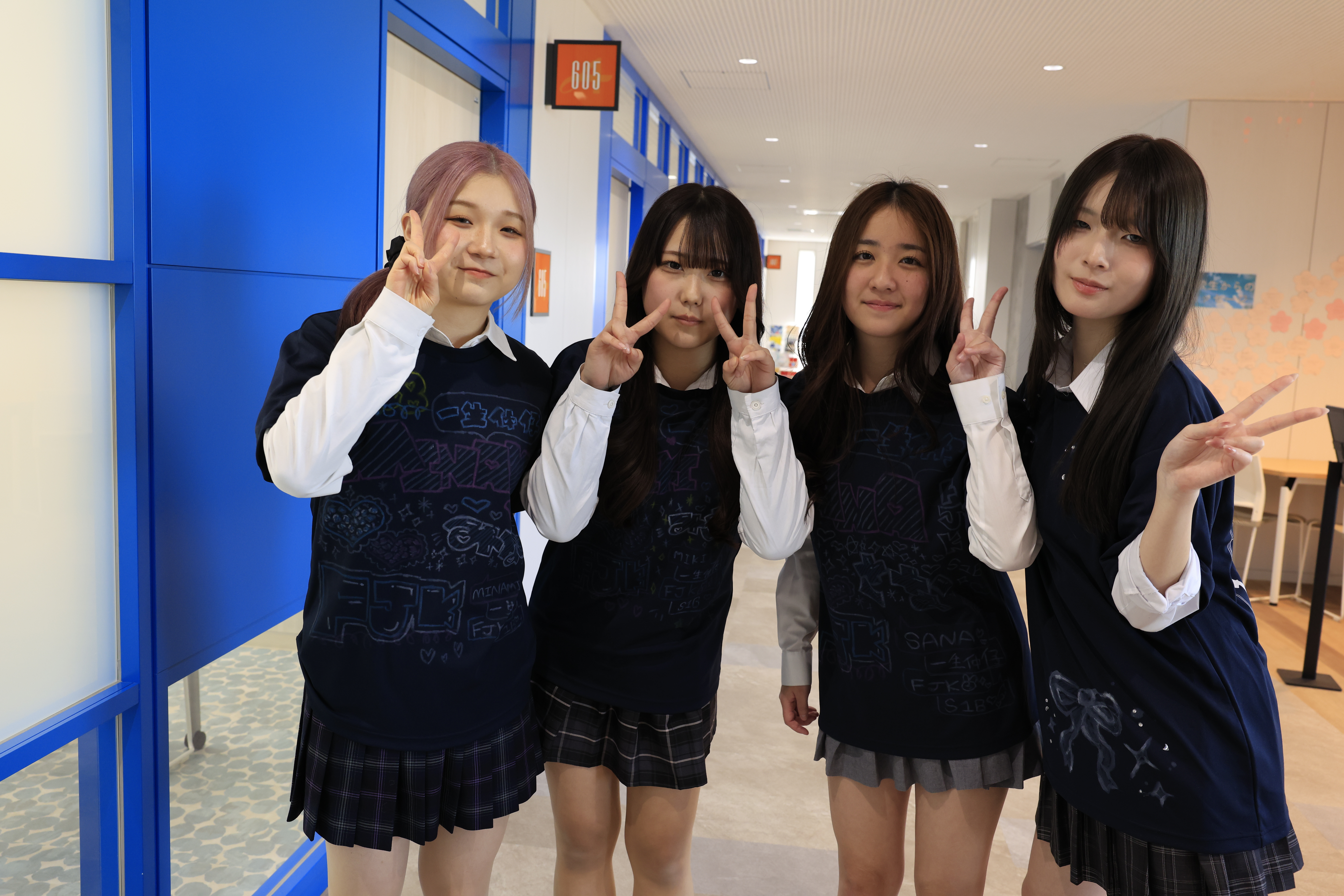 自分らしくいられる自由な校則や学校行事