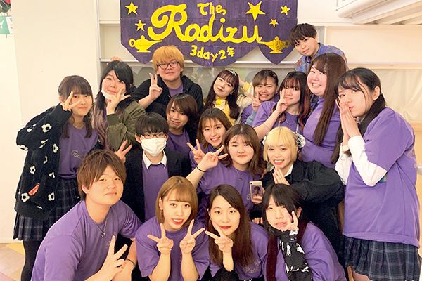 自分らしくいられる自由な校則や学校行事
