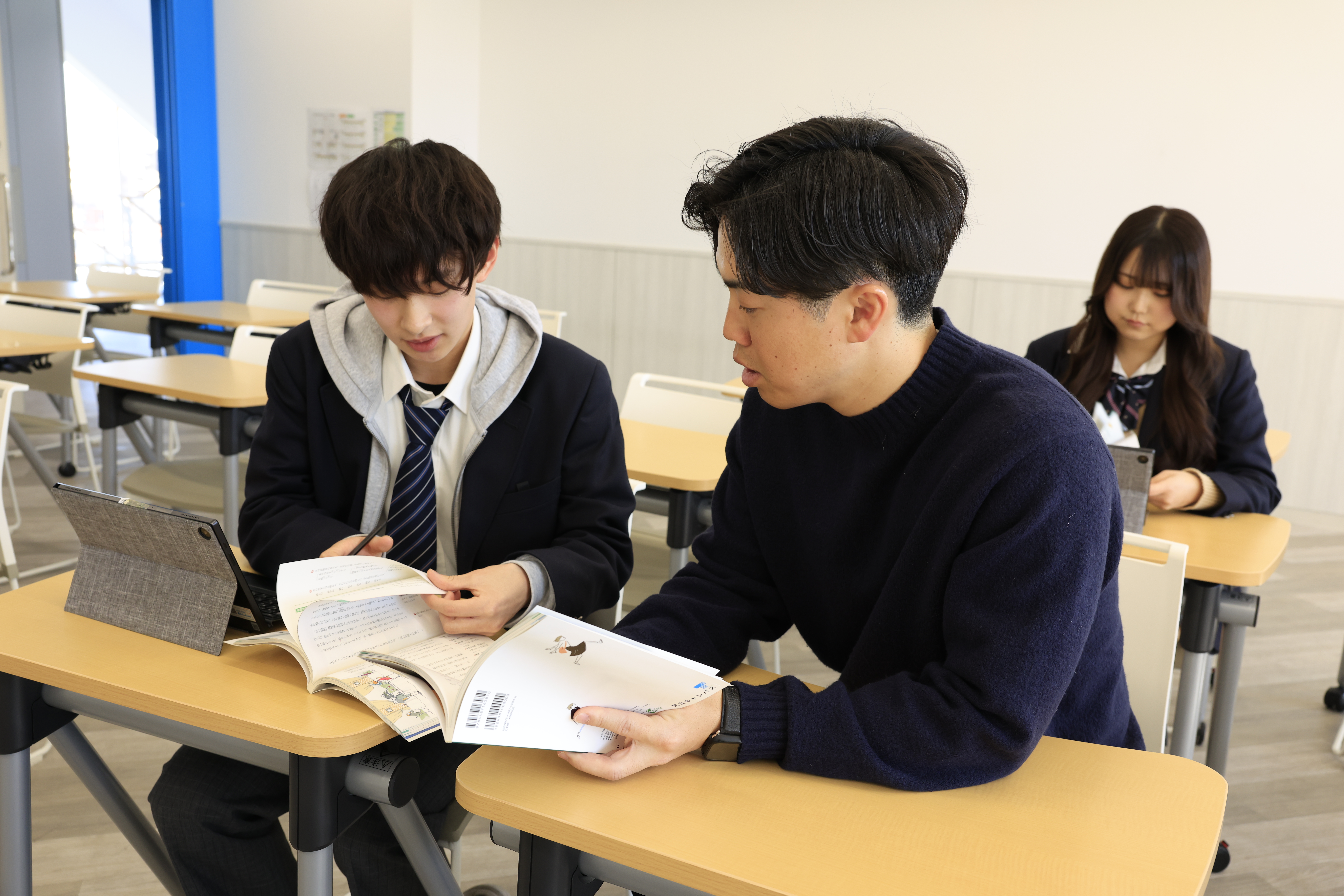 補習コースや進学コースで、目標に突き進む